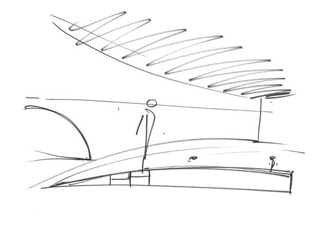 Sketch for Contact, 2014