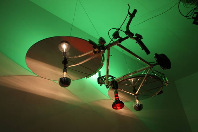 Meteor shower bike, 2010 - Photo: Studio Olafur Eliasson