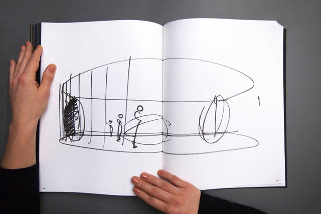 Spread from Olafur Eliasson: Contact, edited by Studio Olafur Eliasson, Berlin 2014