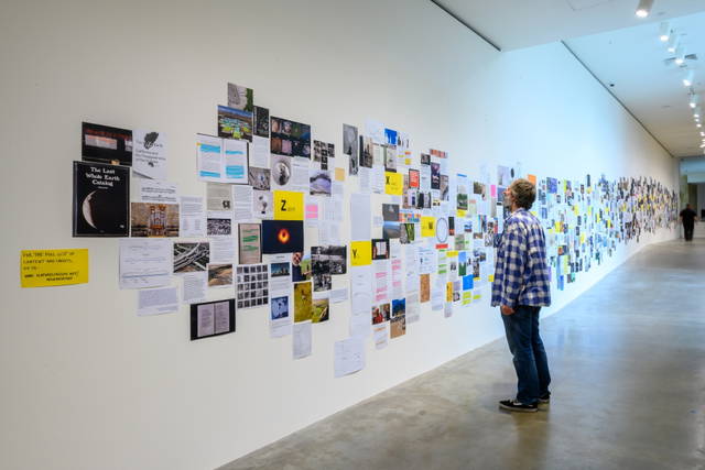 Installation view, Research map - Guggenheim Museum, Bilbao, Spain – 2020 - Photo: Erika Ede