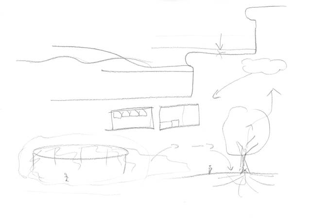 Sketch for Fog assembly, 2016