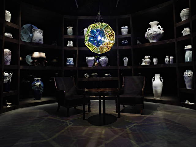 Dodecahedron lamp, 2005 - Jarla Partilager, Stockholm – 2005 - Photo: Mathias Johansson 
