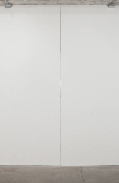 The thin line mirrored (the thin gap reflected), 1992 - Tanya Bonakdar Gallery, New York – 1992