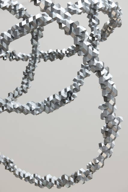 Detail of 'A harmonious cycle of interconnected nows, 2023' - Azabudai Hills Mori JP Tower Office Lobby, Tokyo – 2023 - Photo: Kioku Keizo