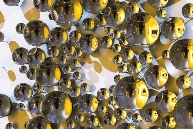 Crystal nebula - Modern Art Museum, Gebre Kristos Desta Center, Addis Ababa, Ethiopia – 2015 - Photo: Michael Tsegaye