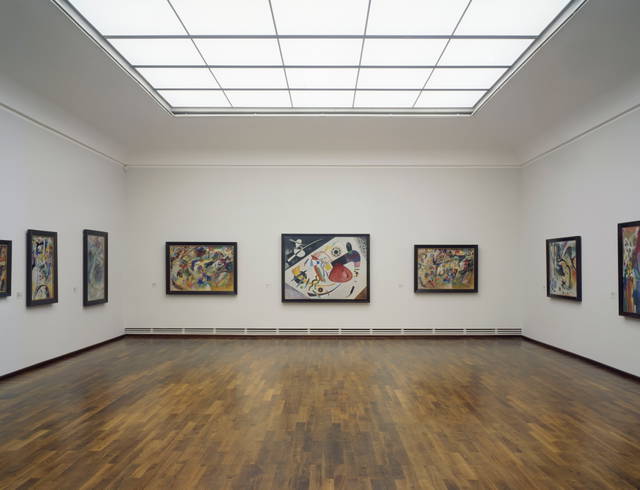 Lichtdecke Kandinsky - Lehnbachhaus, Munich – 2006 - Photo: Martin Fengel