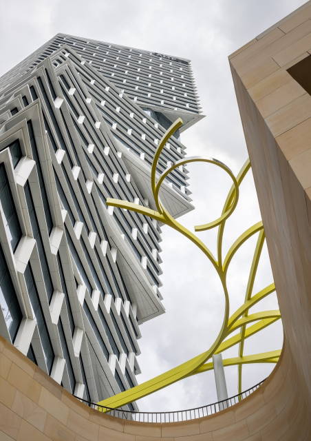 Roof for stray thoughts, 2021, detail - Quay Quarter, Sydney – 2022 - Photo: Adam Mørk