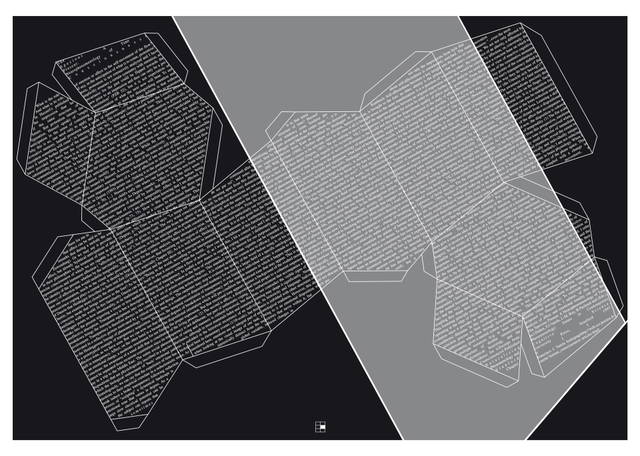 Spread of single page from The Body as Brain, Berlin / Zug 2003