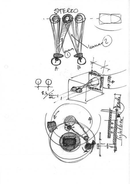 Sketch for Stereoscope, 2006