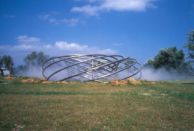 Fog doughnut, 2004 - Tiscali Campus, Sa Illeta, Cagliari, Sardinia, Italy – 2004