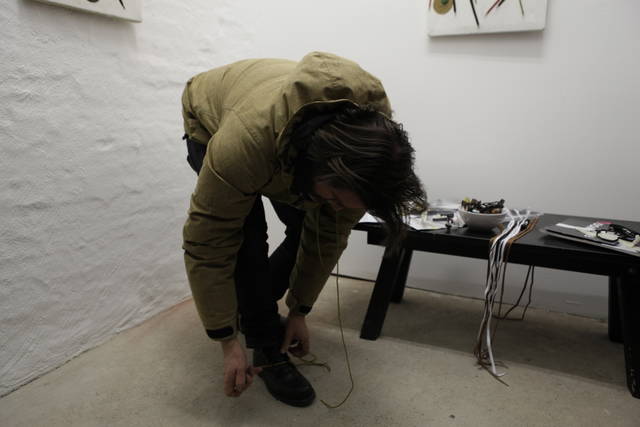 Grey Sheep with Mihret Kebede - Studio Olafur Eliasson, Berlin – 2012 - Photo: María del Pilar García Ayensa / Studio Olafur Eliasson