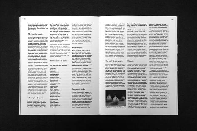 Excerpt from Exercises by Meg Stuart
