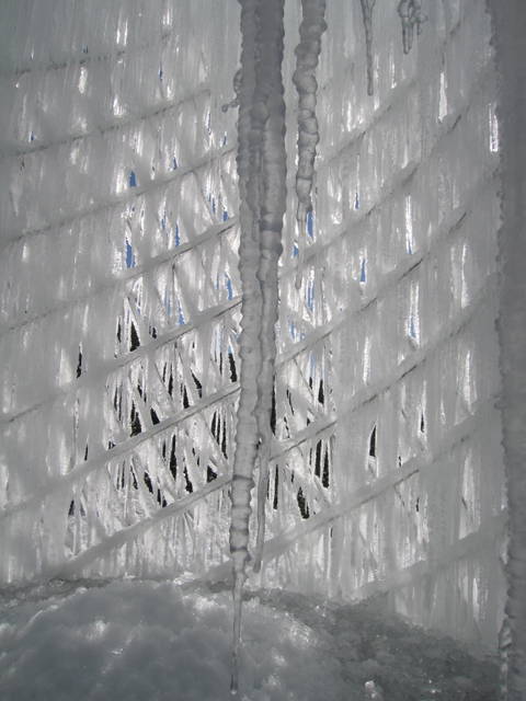 The glacierhouse effect versus the greenhouse effect, 2005 - Private collection, Santa Fe – 2005 - Photo: Andrew Gellatly