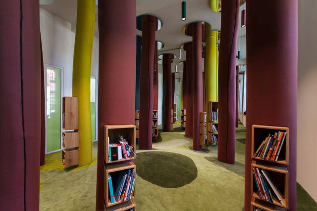 Raum für Bildung und Bilder, 2015 - UdK, Grundschule der Künste, Berlin – 2015 - Photo: María del Pilar García Ayensa / Studio Olafur Eliasson