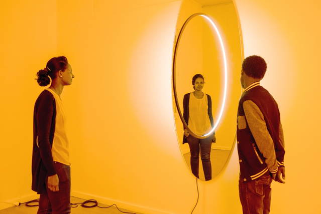 Planetary perspective - Modern Art Museum, Gebre Kristos Desta Center, Addis Ababa, Ethiopia – 2015 - Photo: Helen Zeru