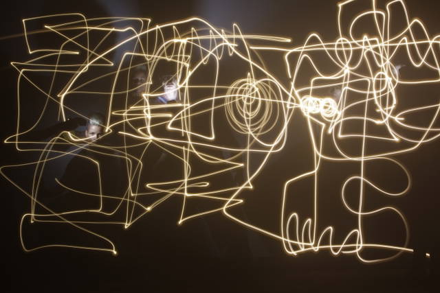 Test for Sunlight graffiti, 2012 - Studio Olafur Eliasson, Berlin – 2012