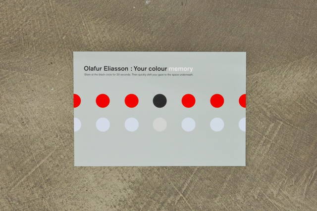 Invitation for Your colour memory, Arcadia University Art Gallery, Glenside, 2004