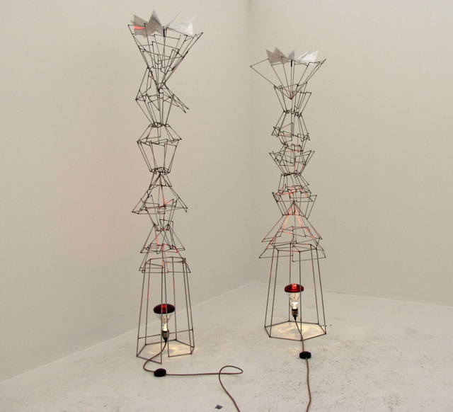 Two hot air columns, 2005 - Studio Olafur Eliasson, Berlin – 2005 - Photo: Studio Olafur Eliasson