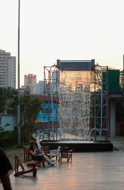 Waterfall - SESC Belenzinho, São Paulo, Brazil – 1998 - Photo: Olafur Eliasson