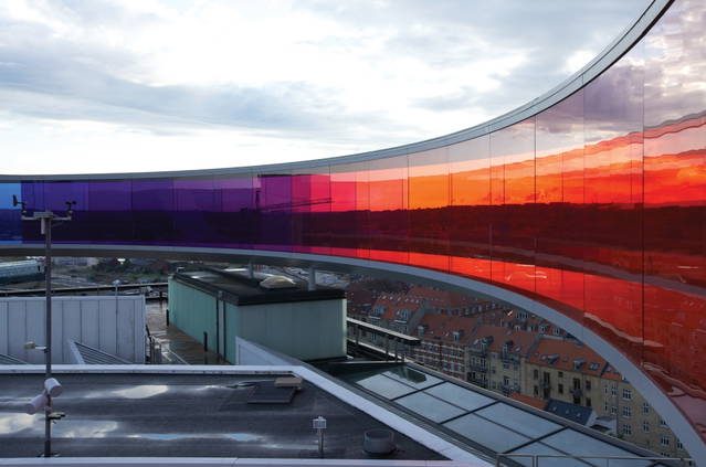 Your rainbow panorama, 2011 - ARoS Aarhus Kunstmuseum, Denmark – 2011 - Photo: Thilo Frank / Studio Olafur Eliasson 