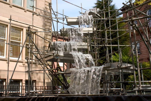 Waterfall, 2004 - Dundee Contemporary Arts, UK – 2004 - Photo: Ruth Clark Photography