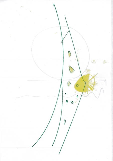 Sketch for Dnipro sunrise, 2012