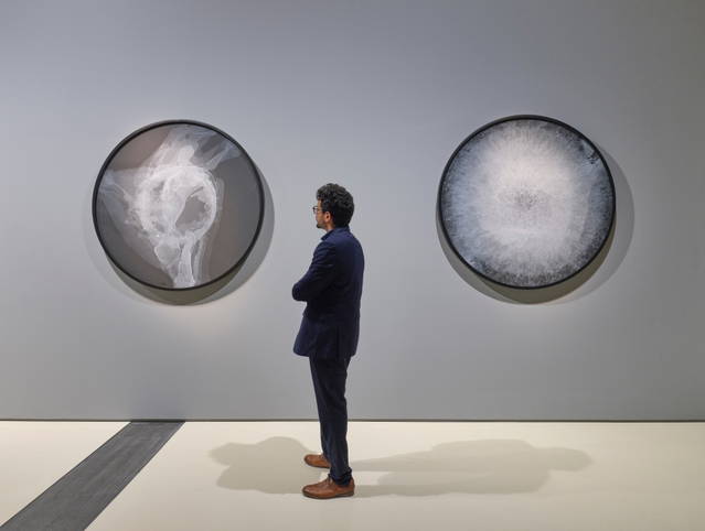 Drawings from Saltwater-drawing observatory, 2023 comprises - National Museum of Qatar, Doha – 2023 - Photo: Anders Sune Berg