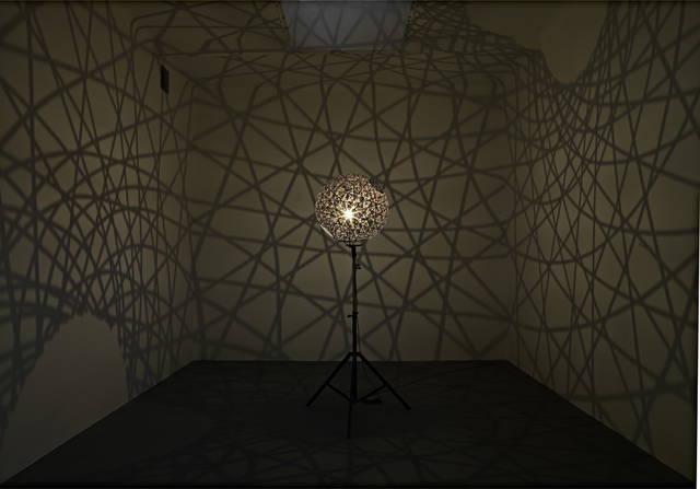 Fivefold sphere projection lamp, 2004 - Jarla Partilager, Stockholm – 2007 - Photo: Mathias Johansson