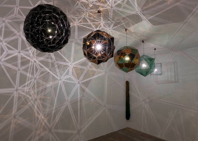 Installation view, The speed of your attention - Tanya Bonakdar Gallery, New York / Los Angeles – 2018 - Photo: Jeff Mclane