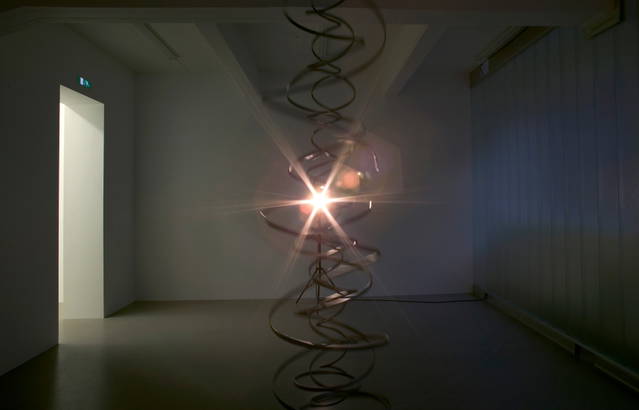 Quadruple spiral projection, 2004 - Brändström & Stene, Stockholm – 2004 - Photo: Carl Henrik Tillbergs