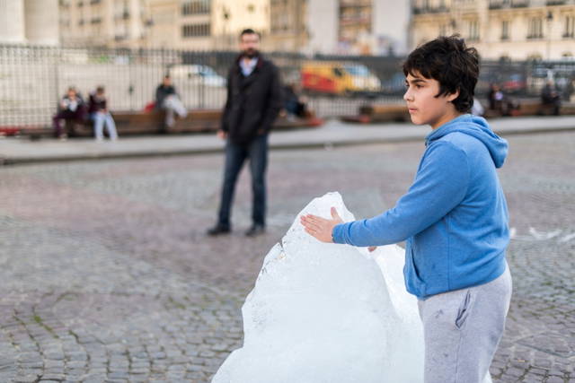 Ice Watch, 2014 - Place du Pantheon, Paris – 2015 - Photo: Martin Argyroglo