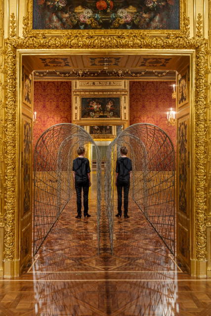 Fivefold tunnel, 2000 - The Winter Palace of Prince Eugene of Savoy, Vienna – 2015 - Photo: Anders Sune Berg