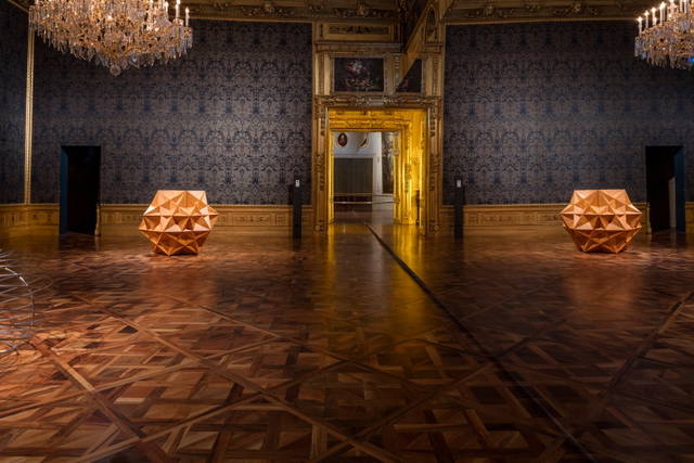 Fivefold cube, 2002 - The Winter Palace of Prince Eugene of Savoy, Vienna – 2015 - Photo: Anders Sune Berg