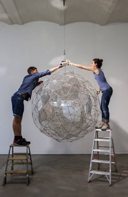 At Studio Olafur Eliasson, Stardust particle, 2014 (2014) - Photo: Runa Maya Mørk Huber / Studio Olafur Eliasson