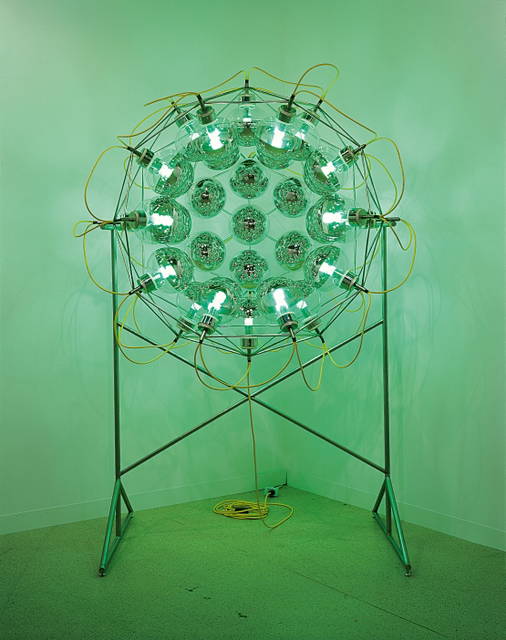 Global cooling lamp, 2006 - Tanya Bonakdar Gallery, Art Basel – 2006 - Photo: Tanya Bonakdar Gallery