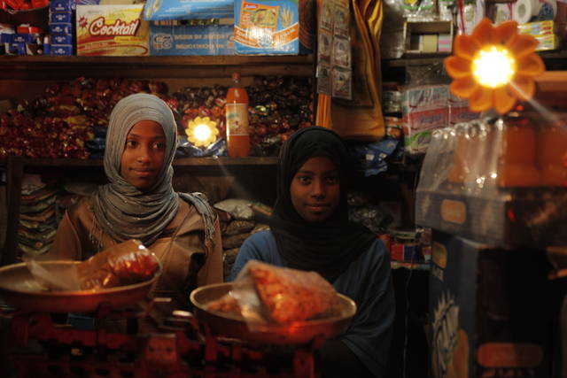 Little Sun, 2012 - Photo: Terhas Berhe